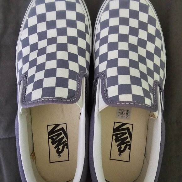 Vans Classic Slip On Checkered Shoes 7.5 - Picture 3 of 7